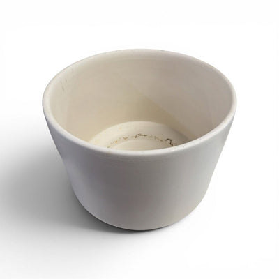 Vintage Gainey XL 17" Satin White Planter