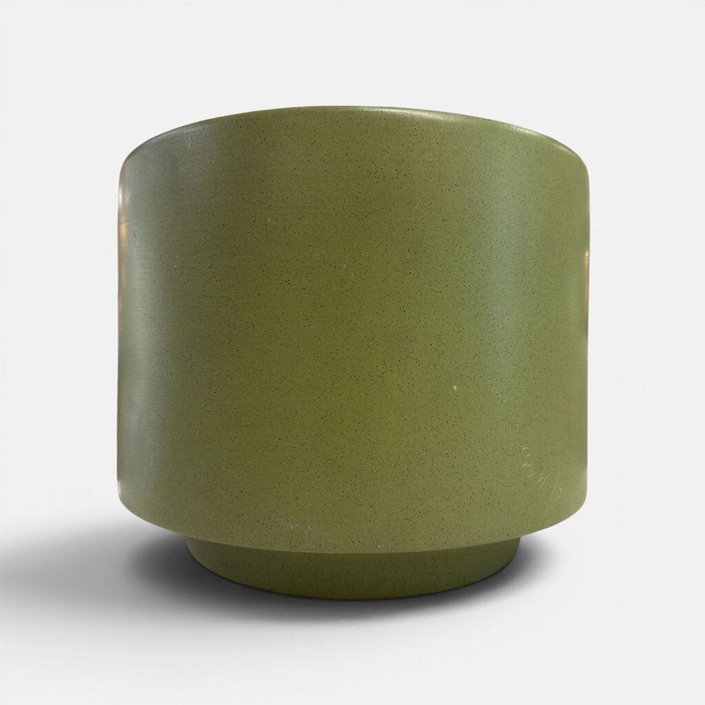 Monumental Vintage 1960's Gainey Olive 13.5" Planter