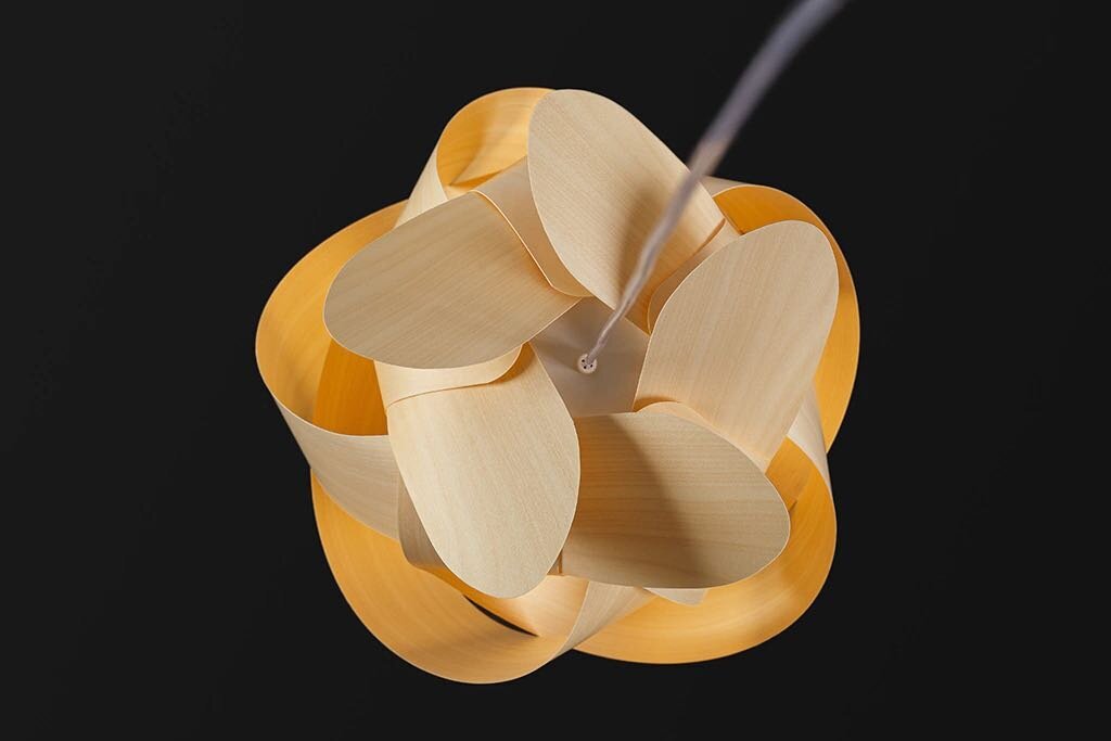 Autumn Wood Pendant Light Meer Klein / Meer - Pendant Crafte