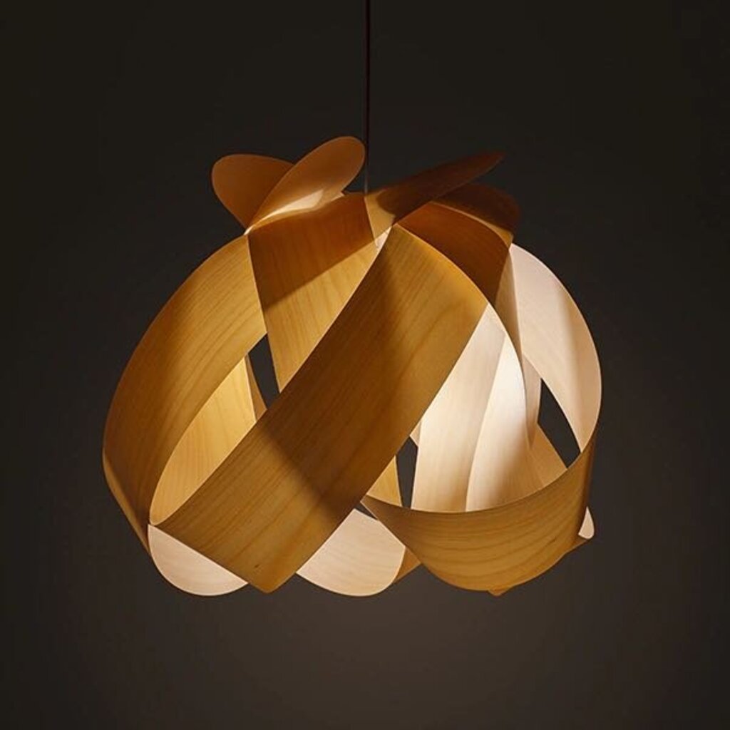 Autumn Wood Pendant Light Meer Klein / Meer - Pendant Crafte