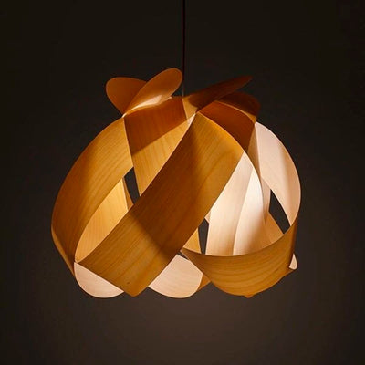 Autumn Wood Pendant Light Meer Klein / Meer - Pendant Crafte