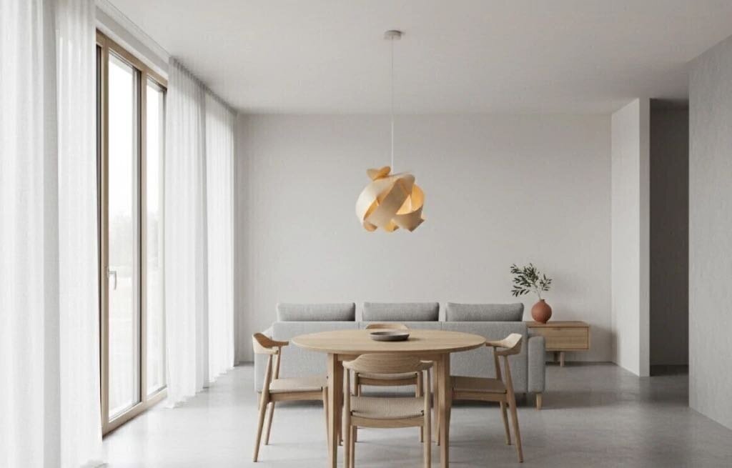 Autumn Wood Pendant Light Meer Klein / Meer - Pendant Crafte