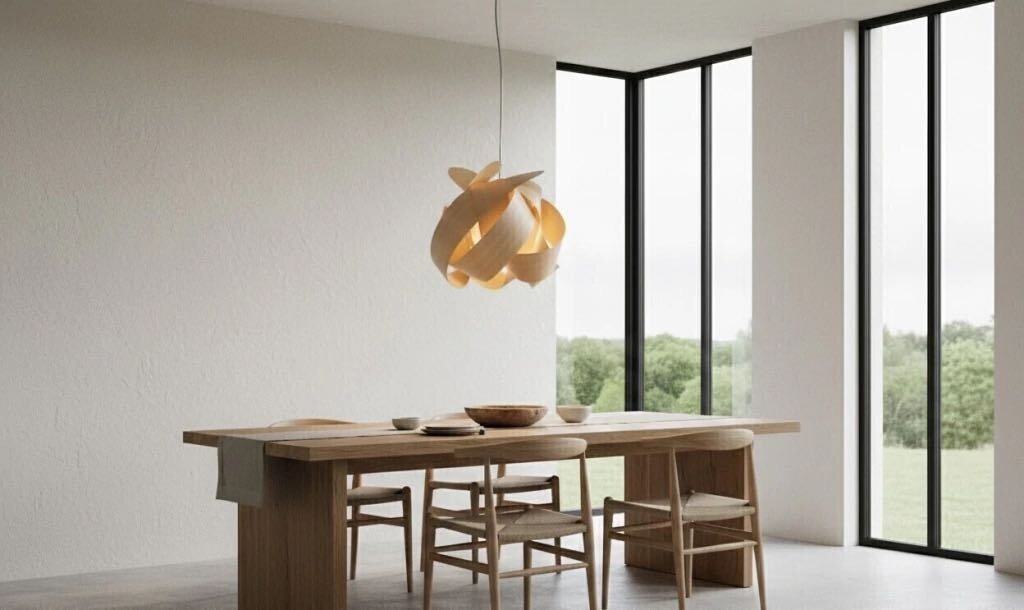 Autumn Wood Pendant Light Meer Klein / Meer - Pendant Crafte