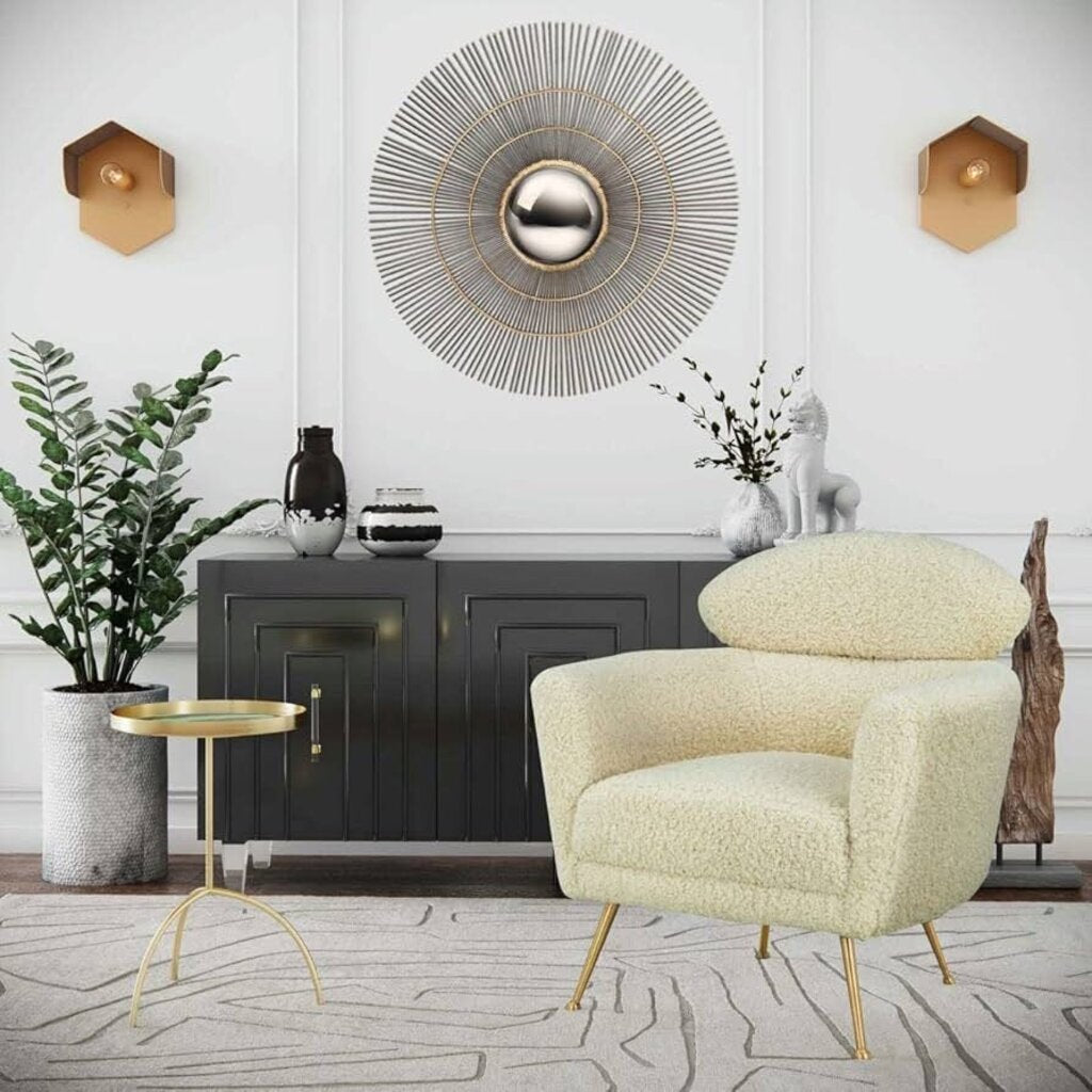 Modern Black Lacquer Buffet