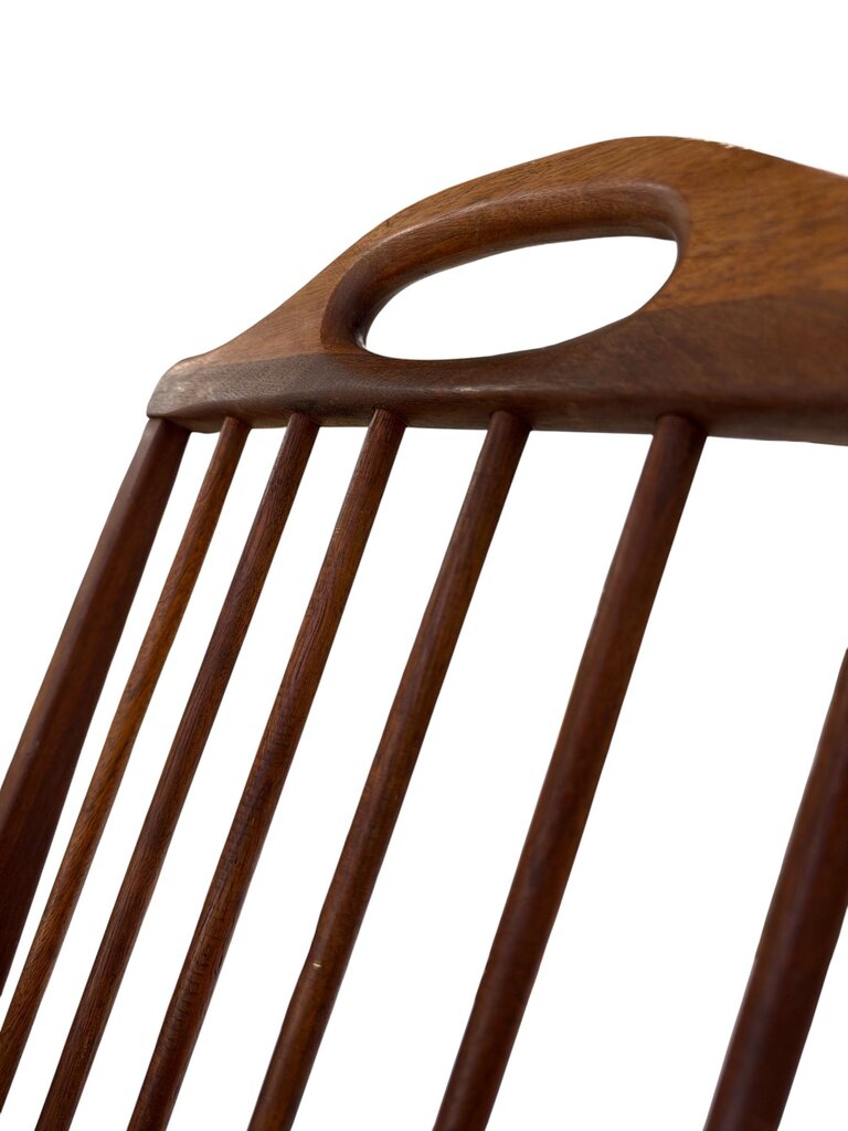 Arthur Umanoff Magazine Rack Mid Century in Walnut