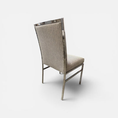 Mid Century Modern Chrome Dining Chairs (Set of 4)