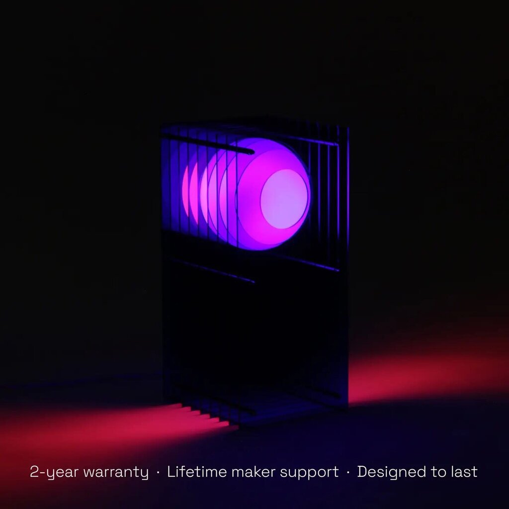 Lớp Small Rectangle Blue Acrylic Lamp
