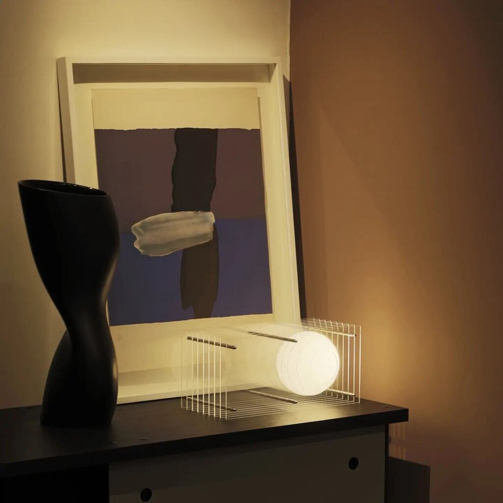 Lớp Small Rectangle Clear Acrylic Lamp