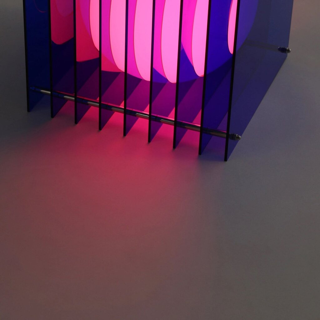 Lớp Big Square Blue Acrylic Lamp