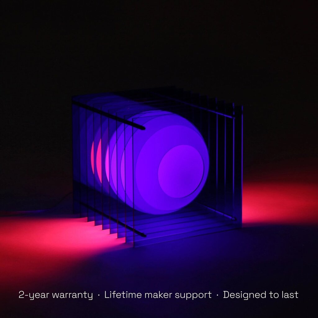 Lớp Big Square Blue Acrylic Lamp