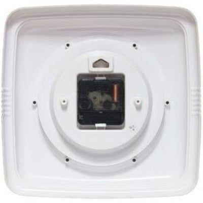Retro Square Terracotta Indoor Wall Clock 9.25 Inch