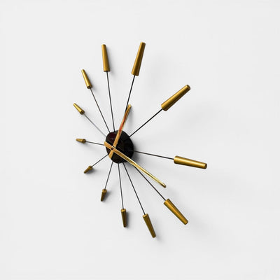 Modern Star Wall Clock by Frits Vink