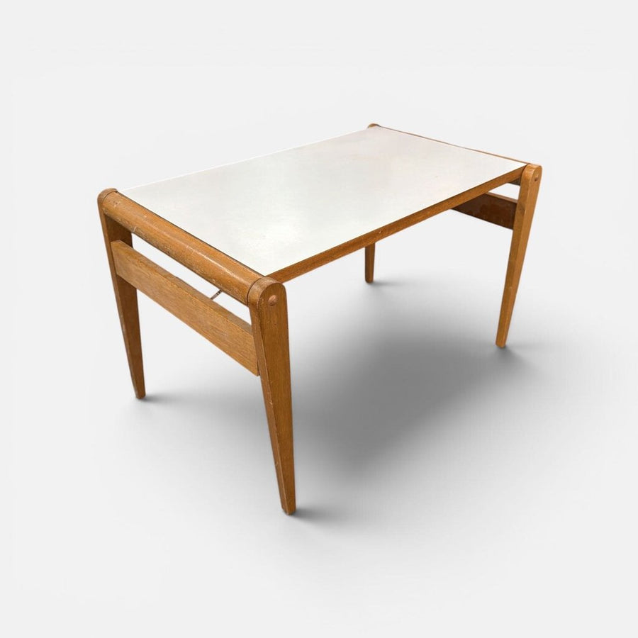 MCM John Keal for Brown Saltman Side Table with Folding Legs