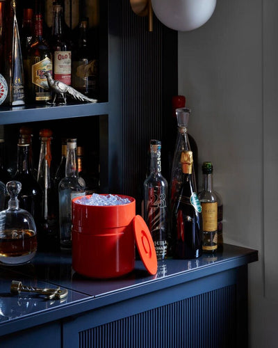 Asti Ice Bucket | Orange by Sergio Asti