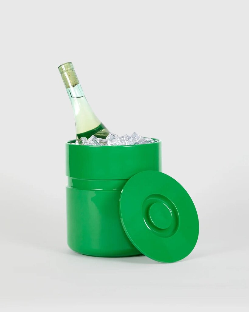 Asti Ice Bucket | Green by Sergio Asti
