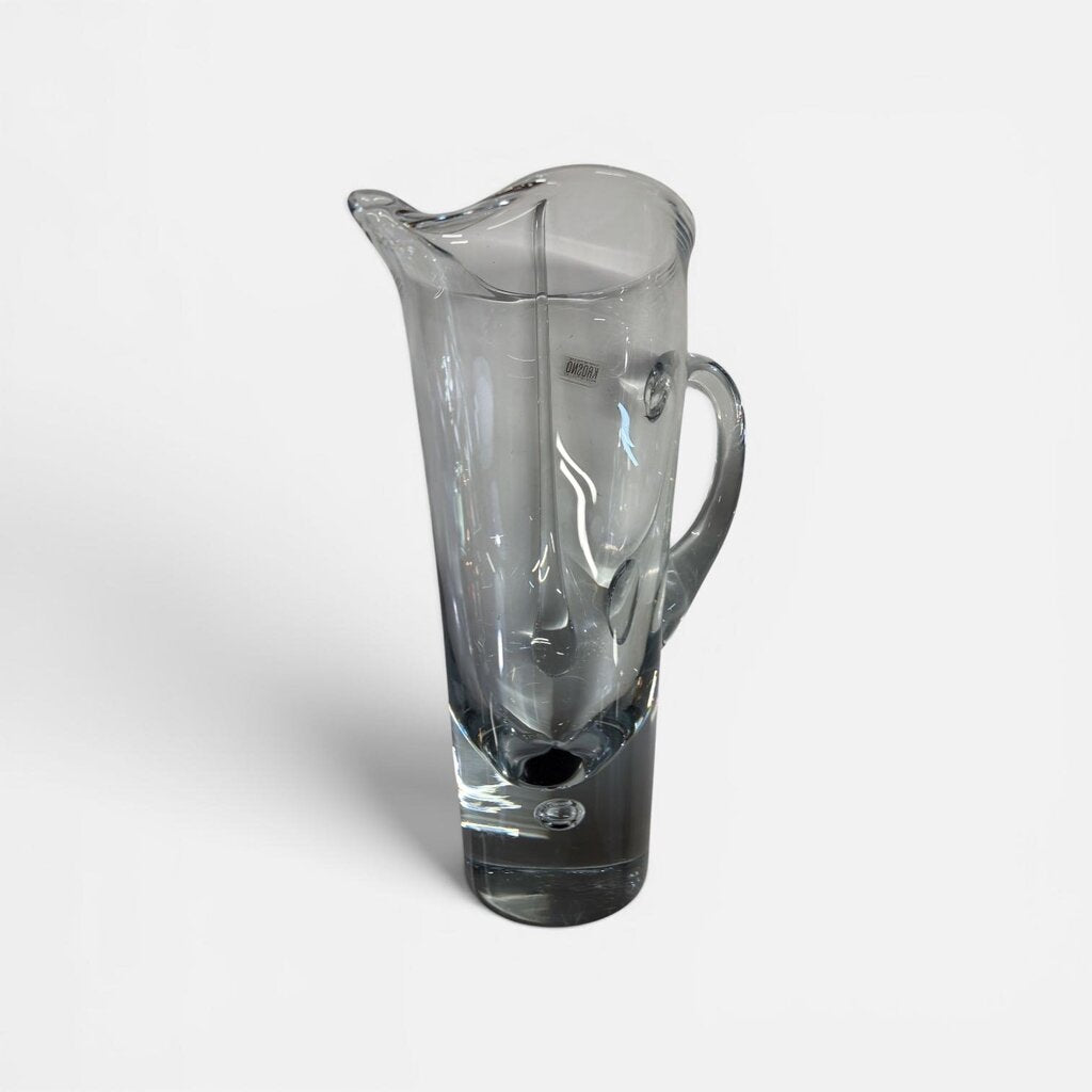 Krosno Heavy Crystal Cocktail Pitcher and Stirrer