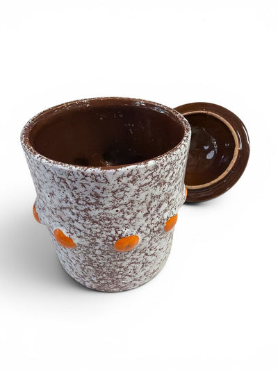 Italian Mid Century Covered Pot