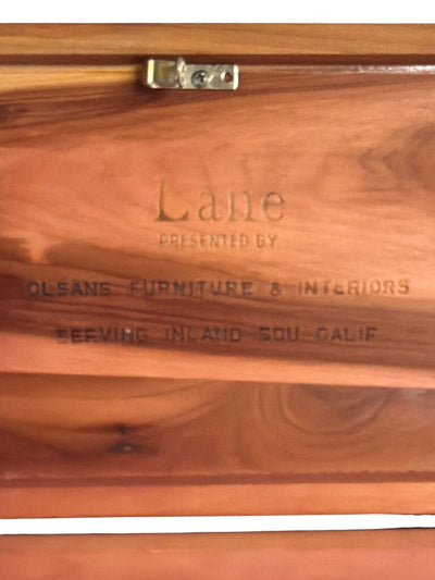 Lane Mid Century Modern Hinged Box