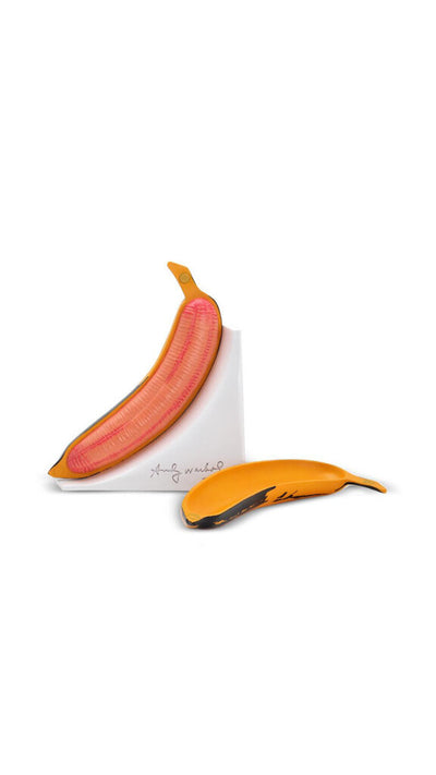 Andy Warhol Resin Banana Bookends