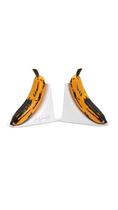 Andy Warhol Resin Banana Bookends