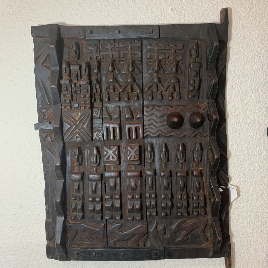 African Dogon Granary Door - Central Mali, Circa 1940's