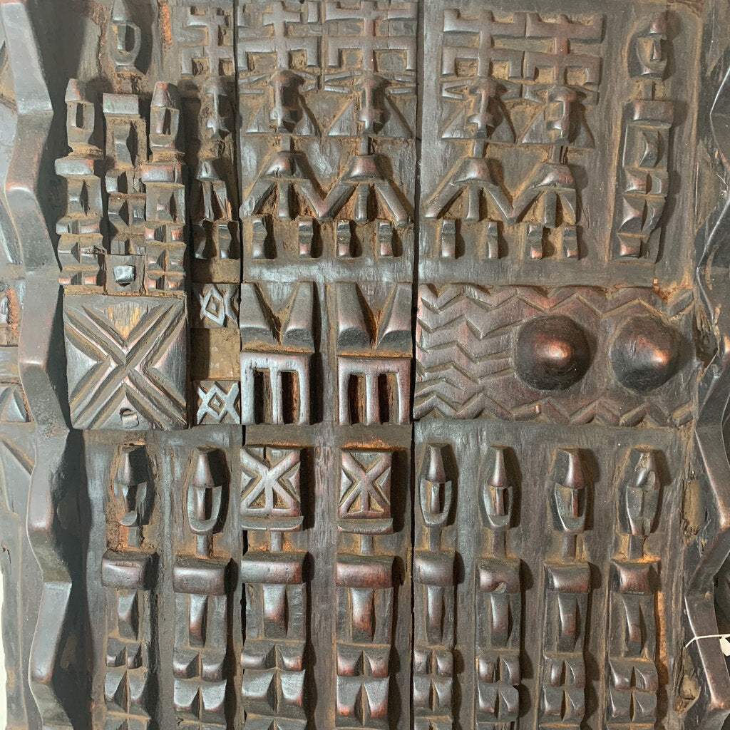African Dogon Granary Door - Central Mali, Circa 1940's