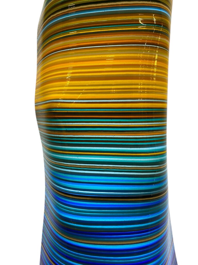 Orfeo Magic Carpet Lamp Yellow & Blue - 63"Hx11.75"Dx18.5"W