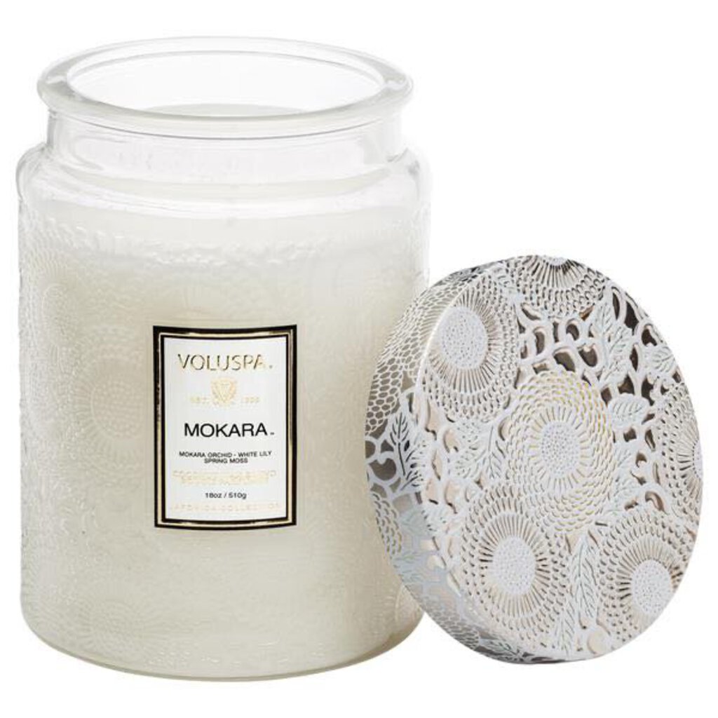 Voluspa MOKARA Large Jar Candle 18oz