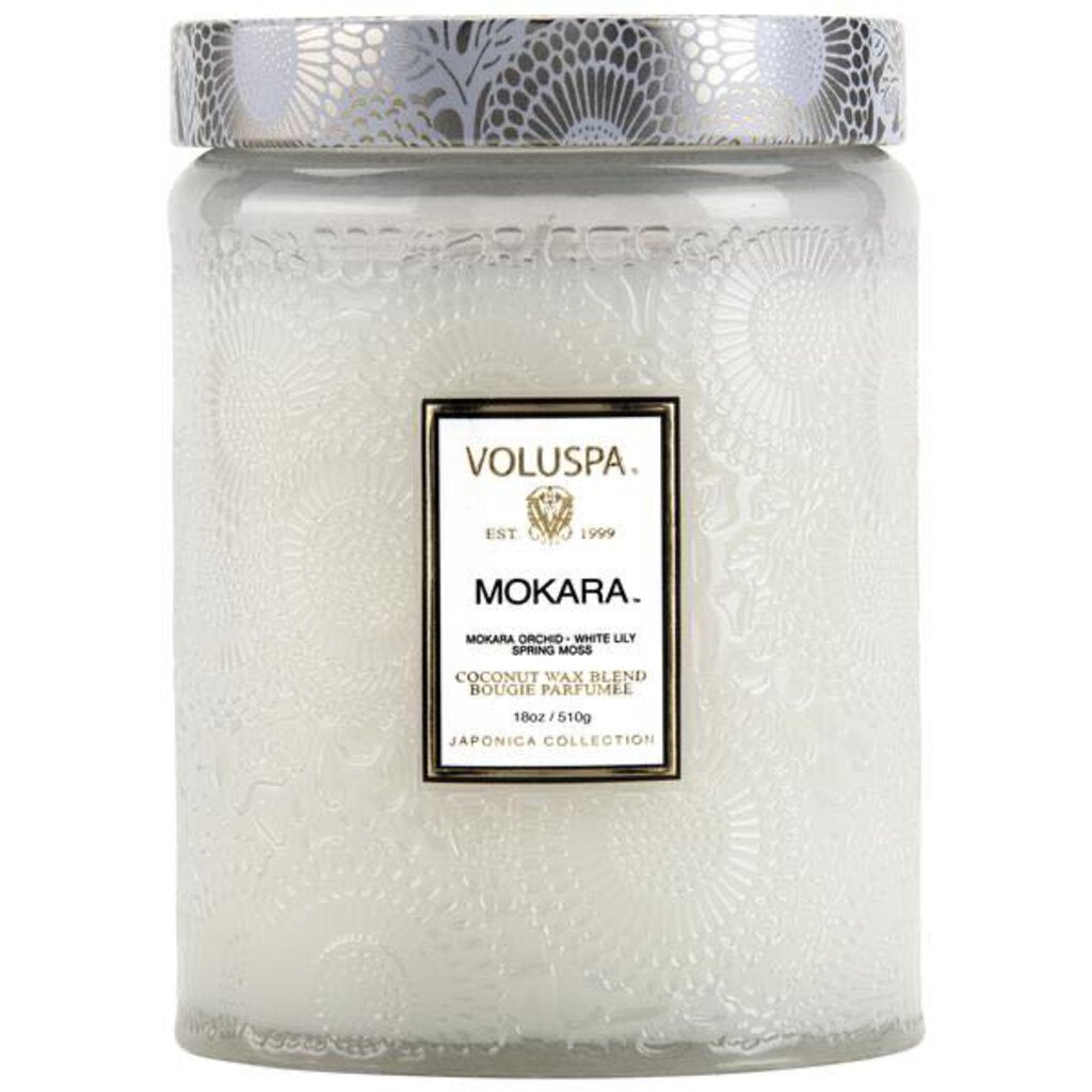 Voluspa MOKARA Large Jar Candle 18oz