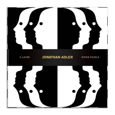 Jonathan Adler Atlas 3 Layer Wood Puzzle