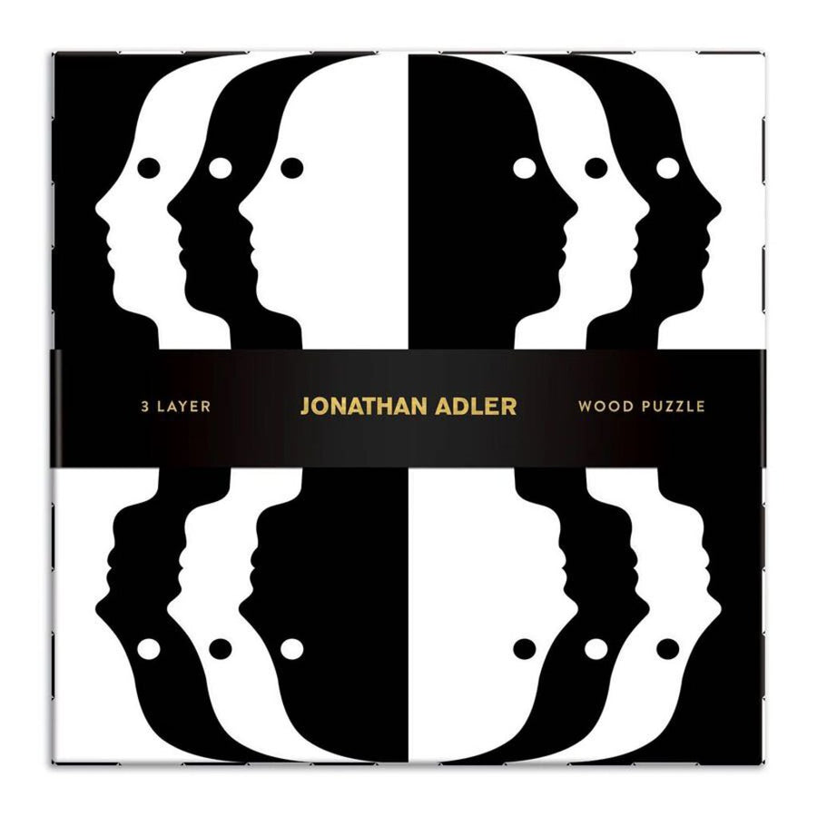 Jonathan Adler Atlas 3 Layer Wood Puzzle