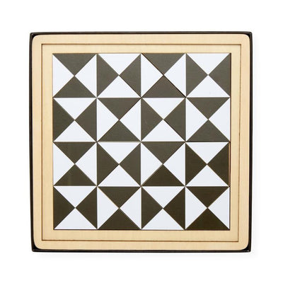 Jonathan Adler Atlas 3 Layer Wood Puzzle