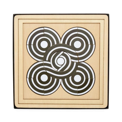 Jonathan Adler Atlas 3 Layer Wood Puzzle