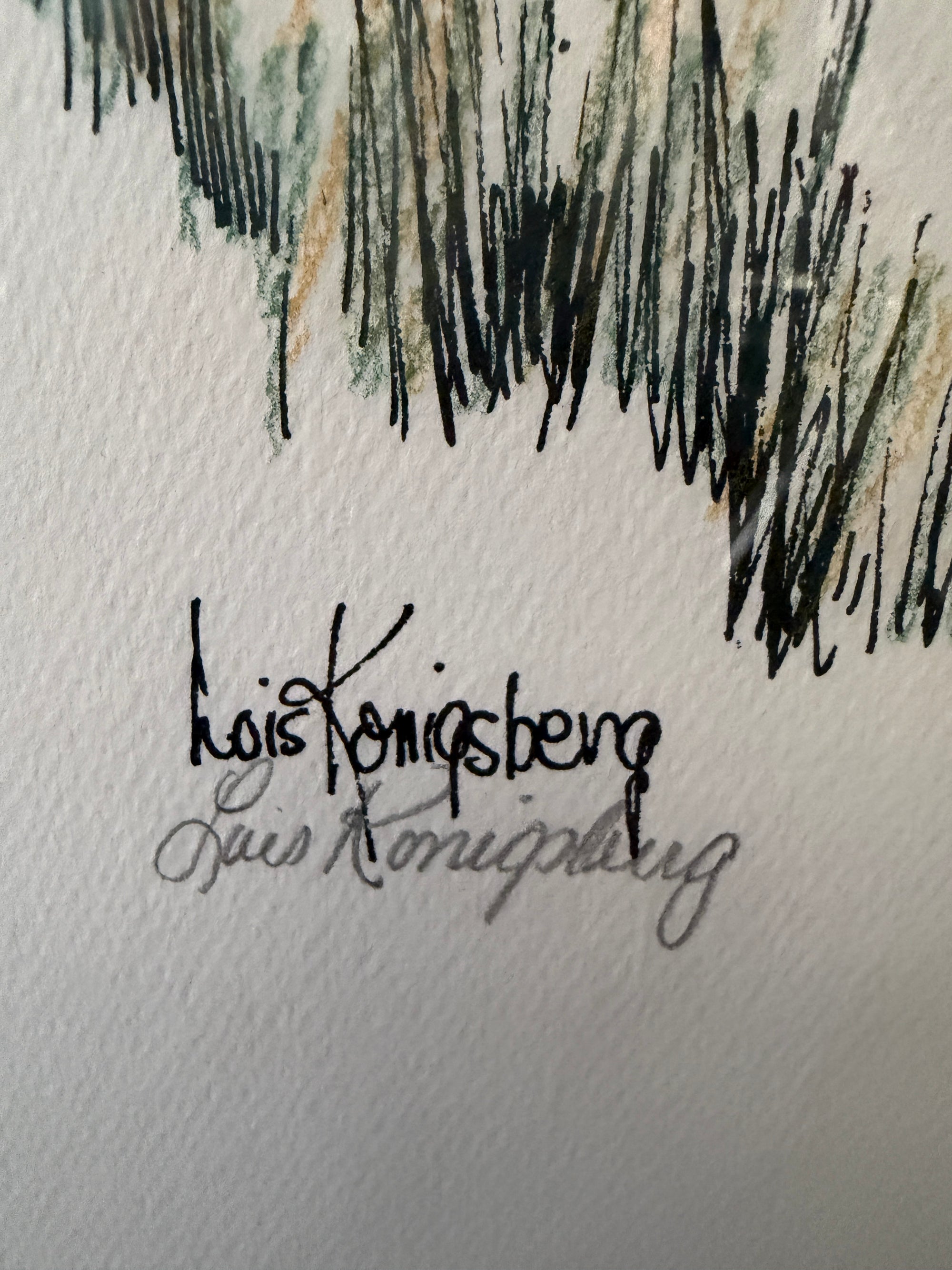 Vintage Whimsical  Illustration by Lois Konigsberg