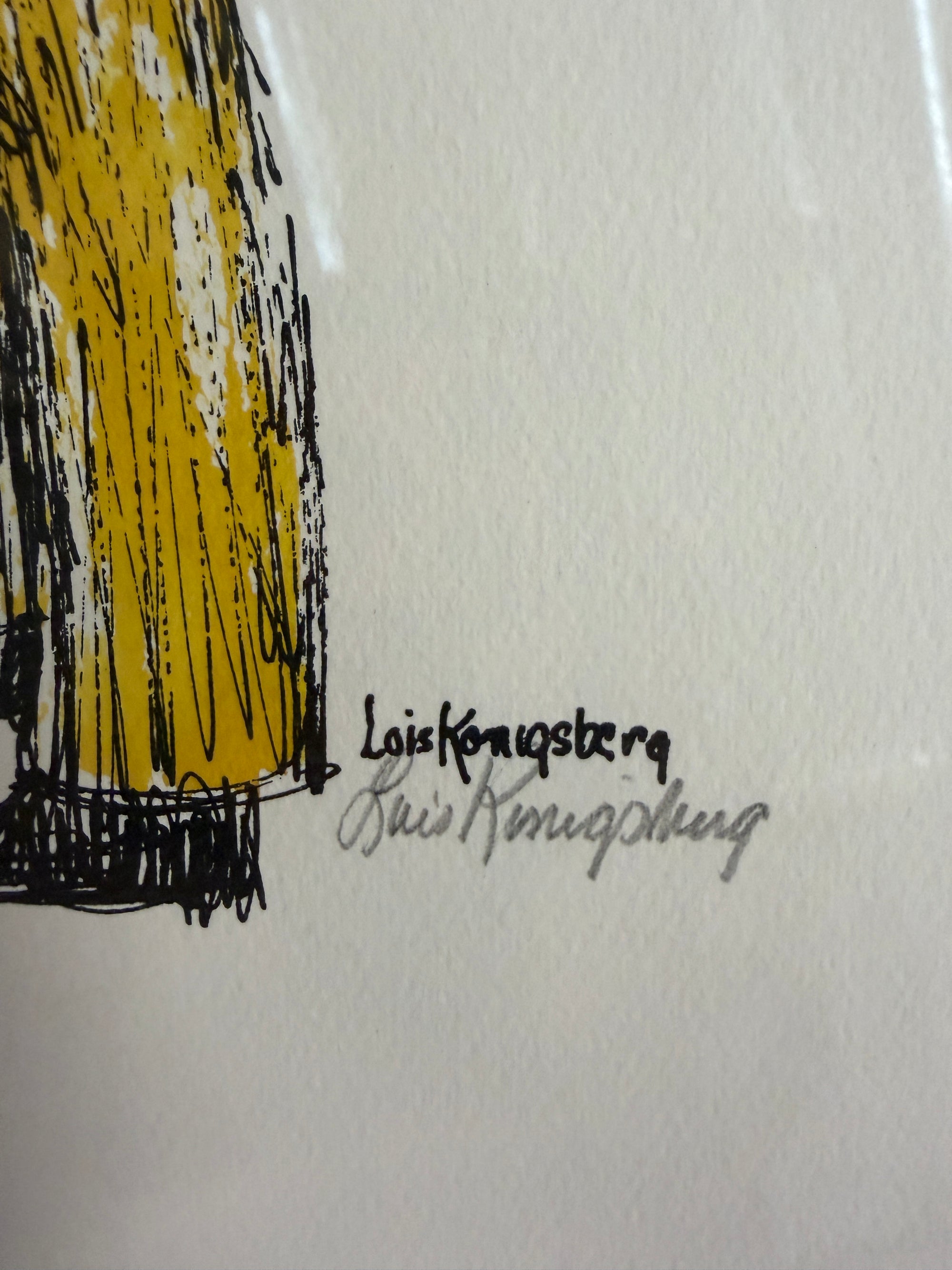 Vintage Whimsical Illustration by Lois Konigdberg