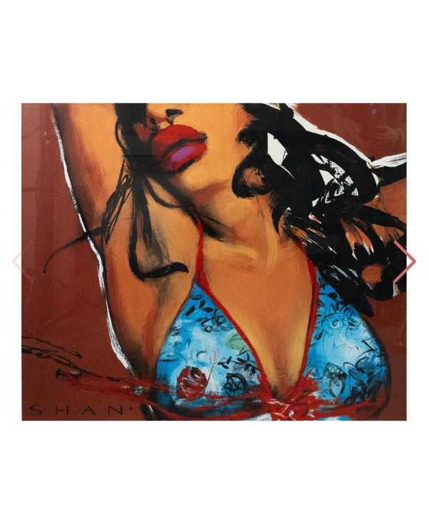 Melody by Shan Lithograph by Johanne Corno