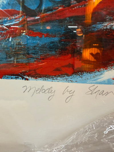 Melody by Shan Lithograph by Johanne Corno