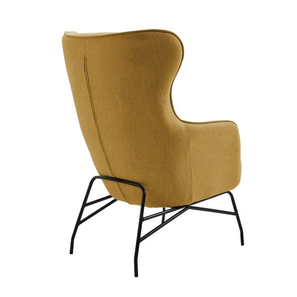 Modern Wingback Lounge Chair