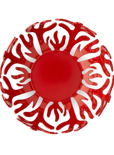 Alessi Mediterraneo Fruit Bowl, 3.5"Hx8.5"Dx8.5"W
