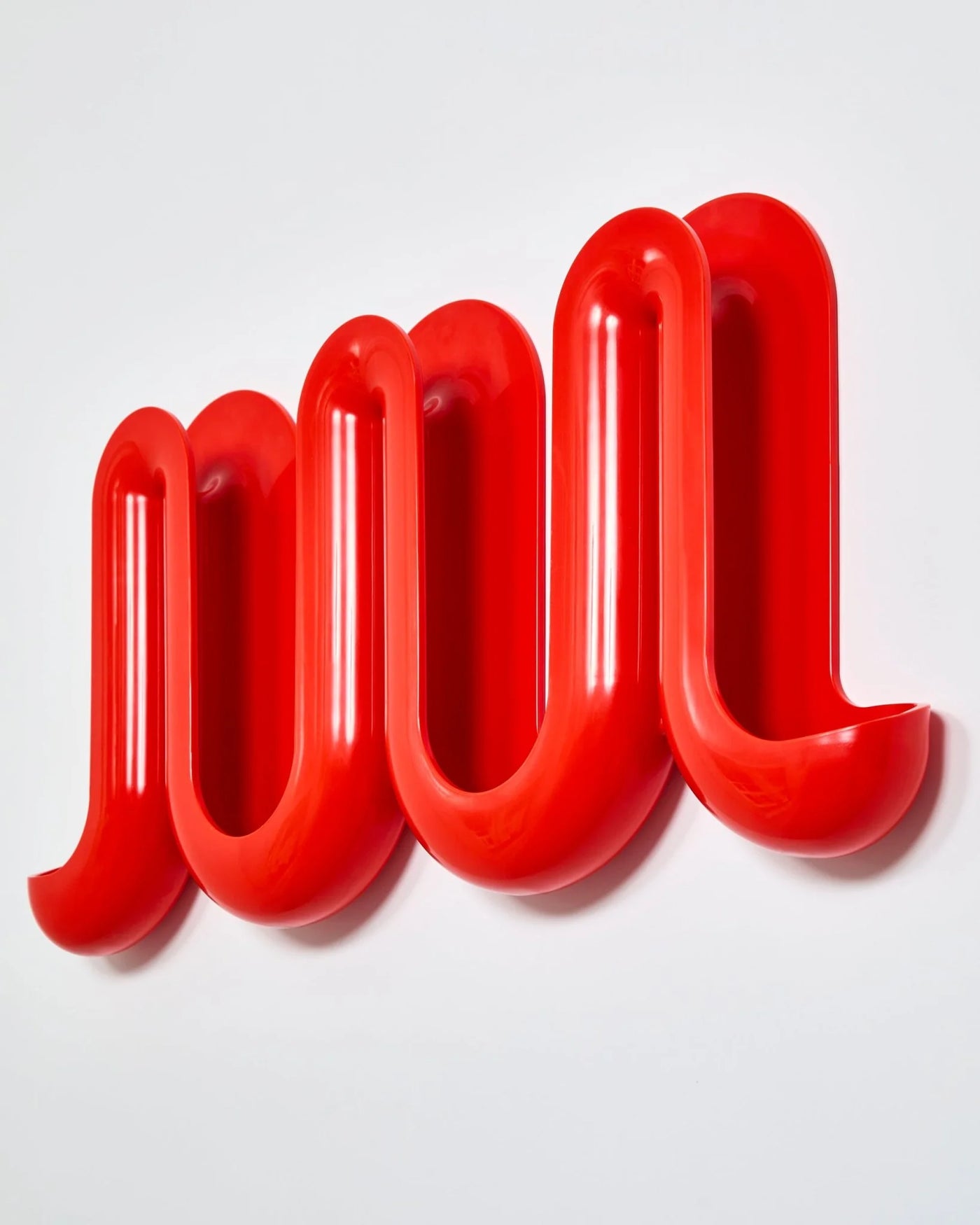 Swell Wall Rack-Catchall Red-Orange