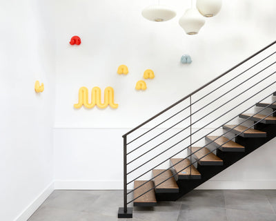 Swell Wall Rack-Catchall Yellow