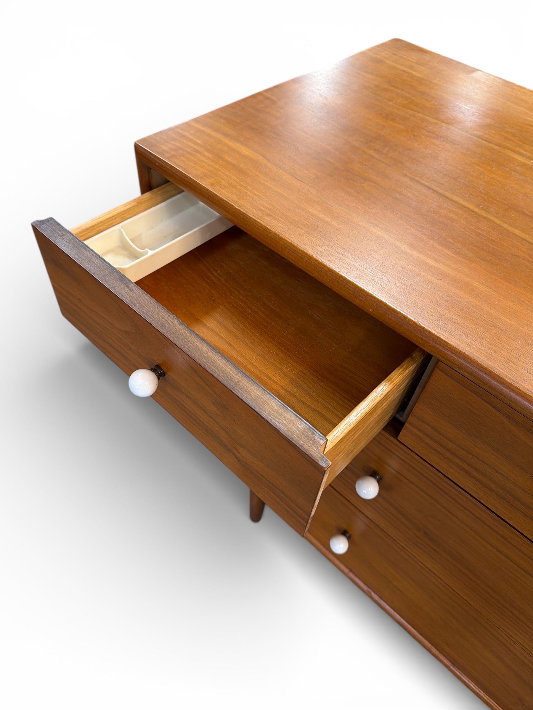 Drexel Kipp Stewart Mid Century Walnut Declaration Dresser