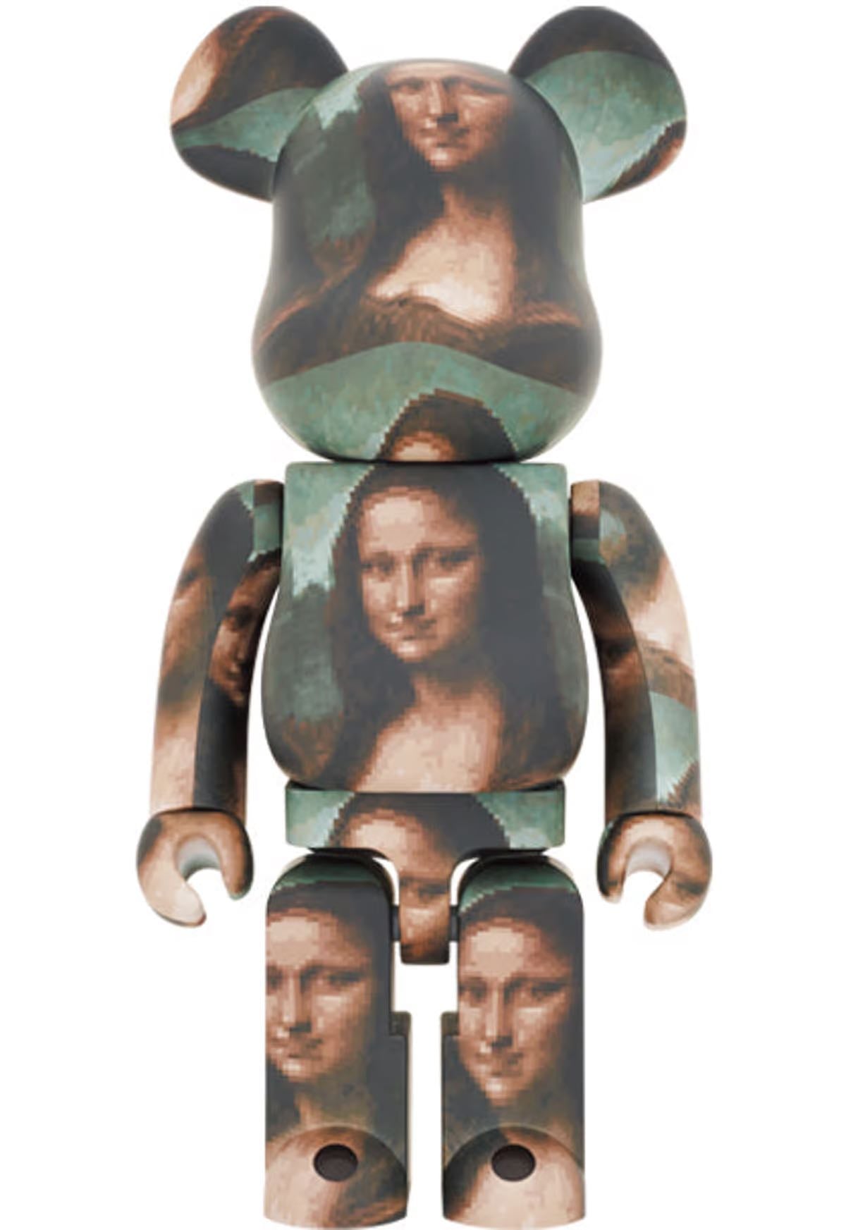 BEARBRICK 1000% MONA LISA  OVERDRIVE