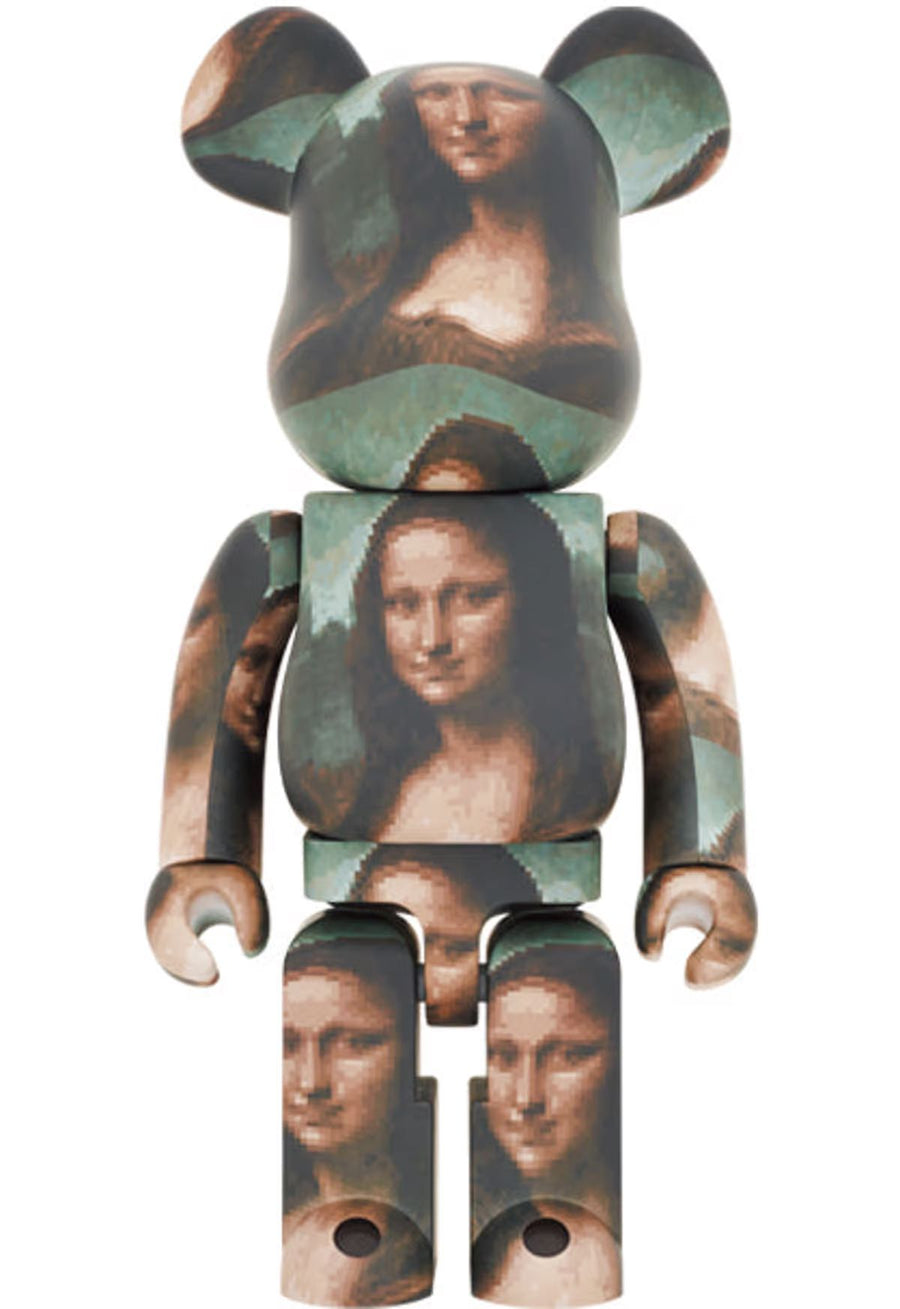 BEARBRICK 1000% MONA LISA  OVERDRIVE