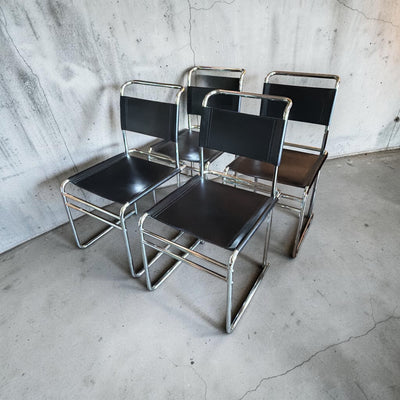Marcel Breuer Set of 4 Dining Chairs