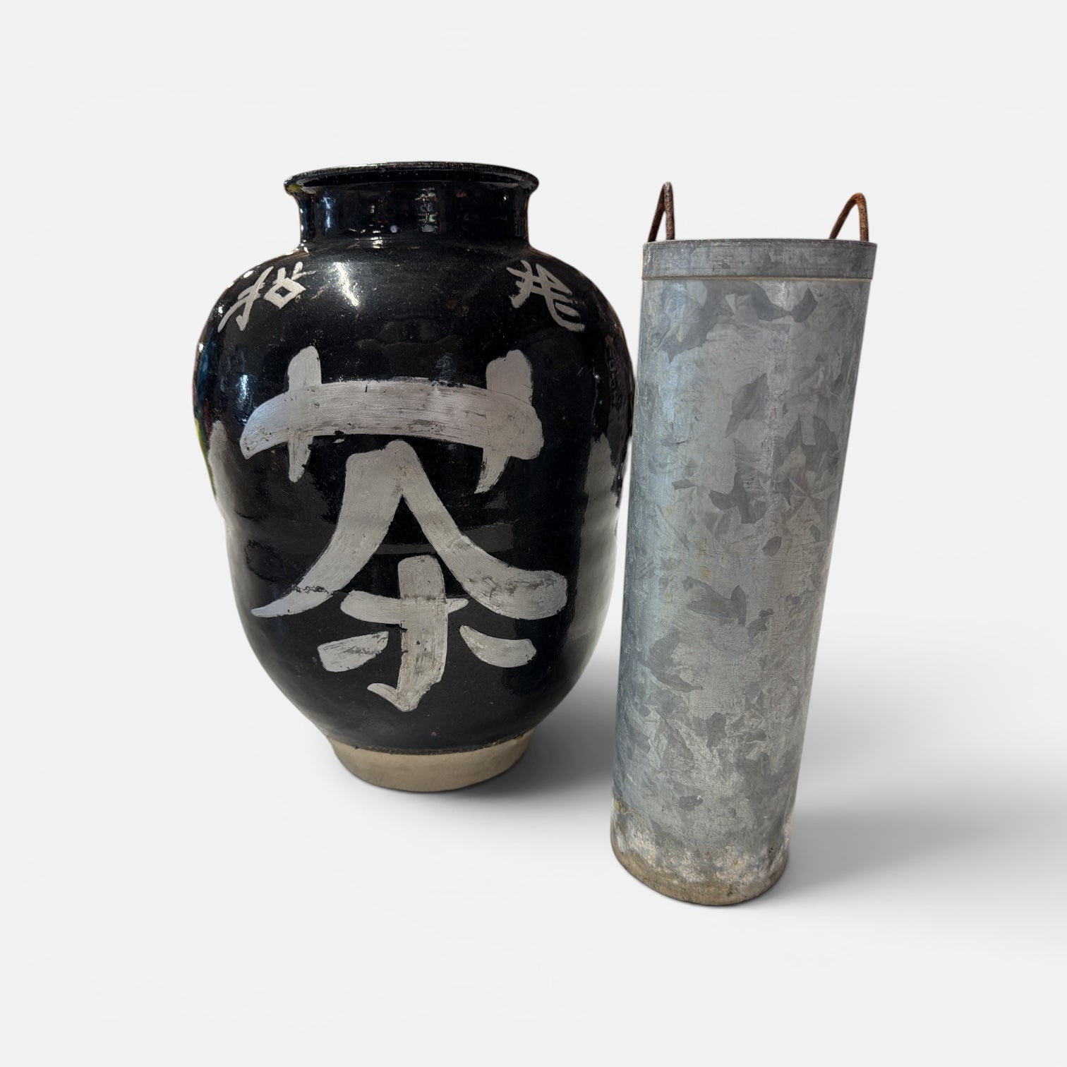 Rare 19th Century Tokkuri Ceramic Tea Jar