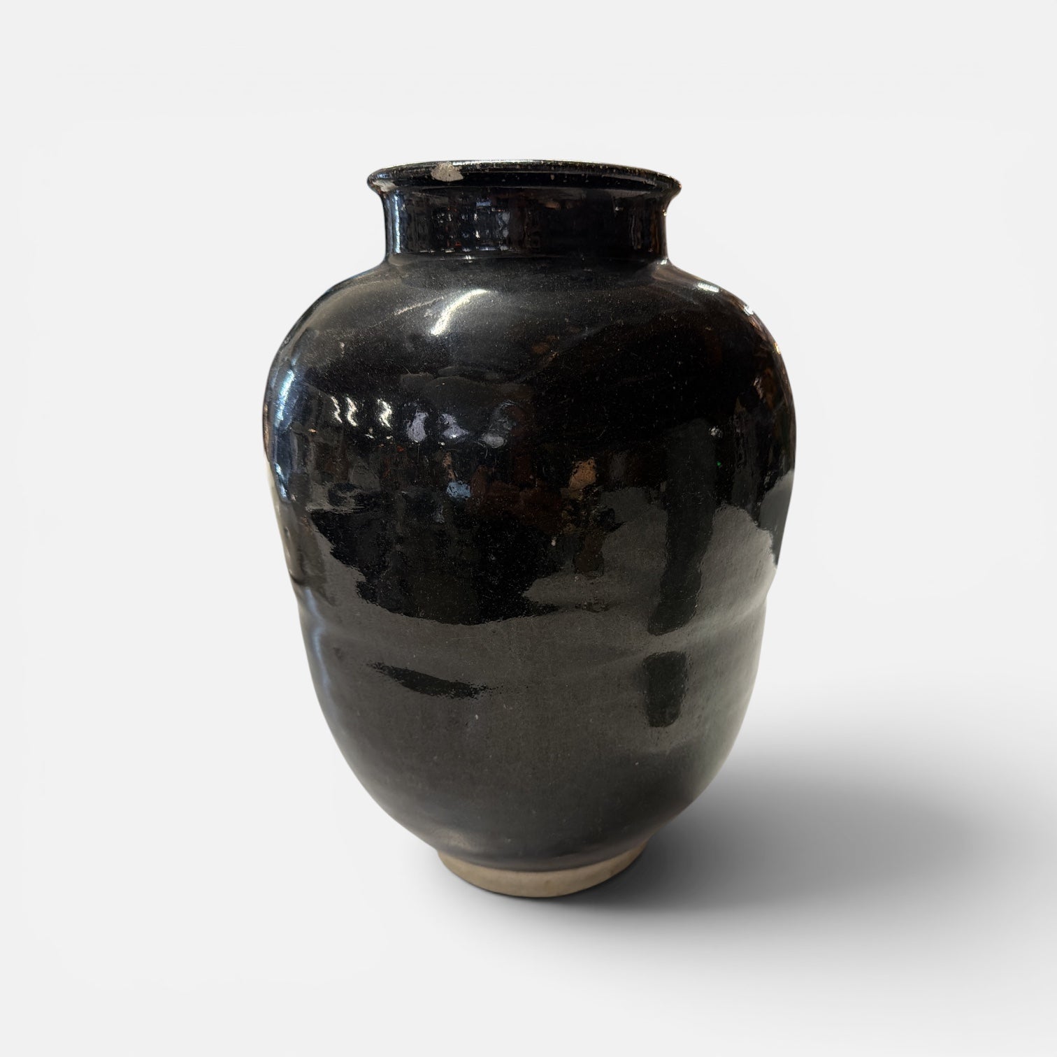Rare 19th Century Tokkuri Ceramic Tea Jar