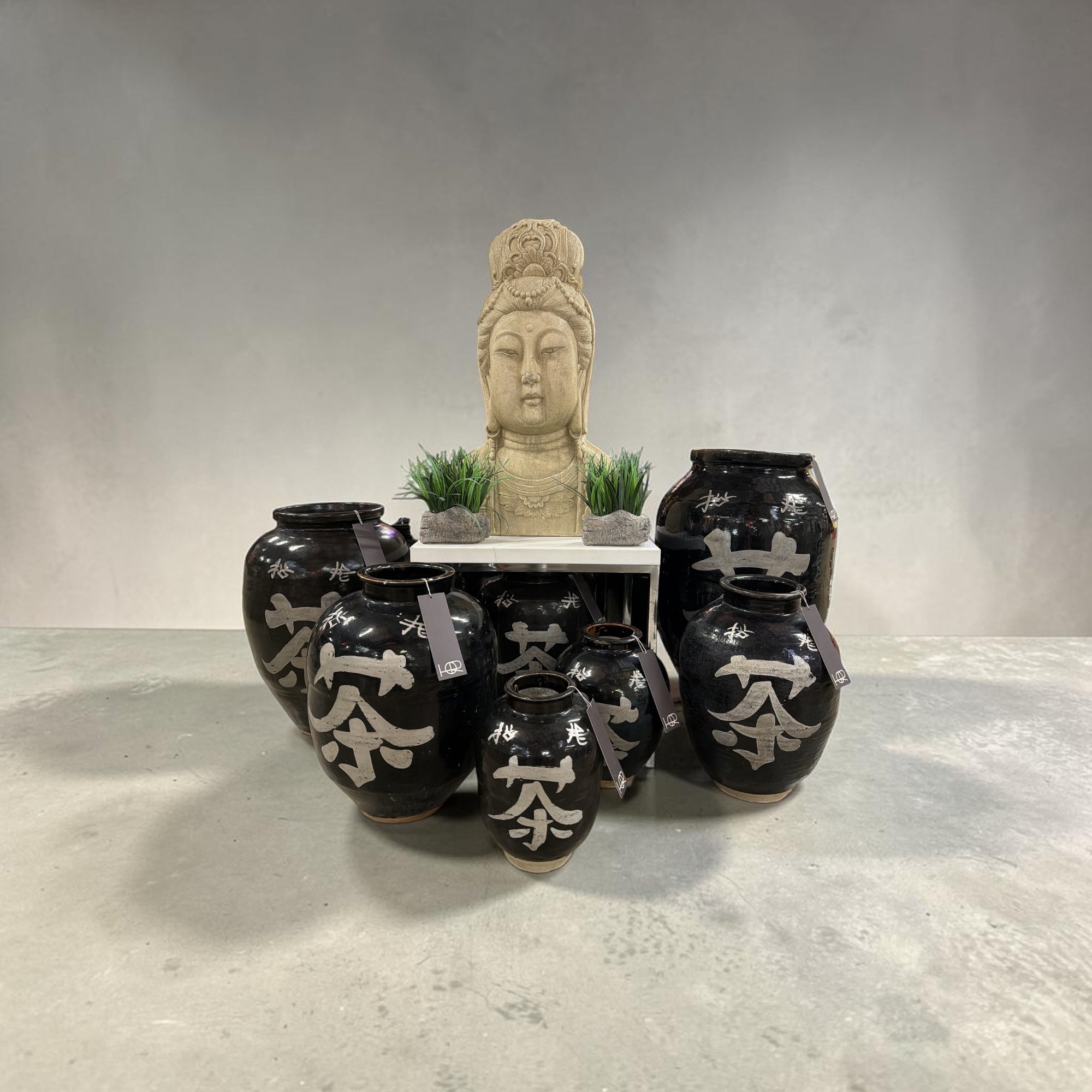 Rare 19th Century Tokkuri Ceramic Tea Jar