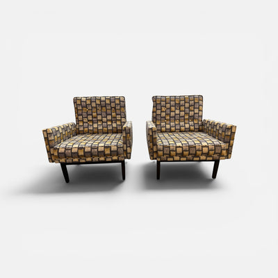 Florence Knoll 51W Pair of Lounge Chairs, 1955 (Set of 2)