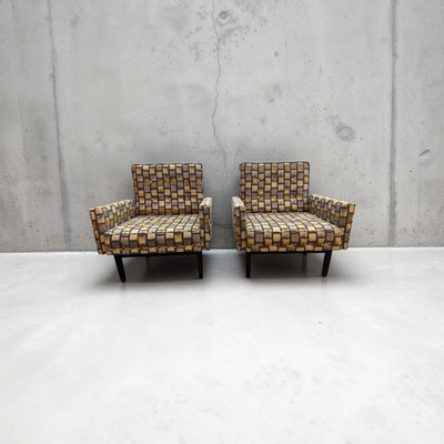 Florence Knoll 51W Pair of Lounge Chairs, 1955 (Set of 2)